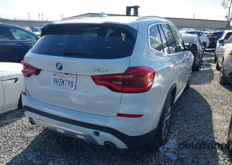 2018 BMW X3 xDrive30I из США, поврежденный, VIN 5UXTR9C5XJLD65723